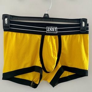 *New* 2xist Retro Sport No Show Trunk